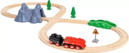 Dėlionė BRIO Railway 36017 Höyryjunasetti