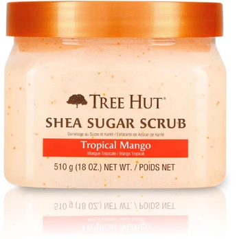 Tree Hut Tropical Mango Shea Sugar Scrub kūno šveitiklis, 510 g
