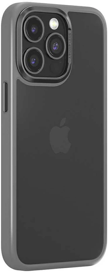 Dėklas Comma case Joy Elegant for iPhone 15 Plus pilka