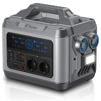 Maitinimo stotelė FANTEC PGS-1200 1200W 1110Wh, pilka