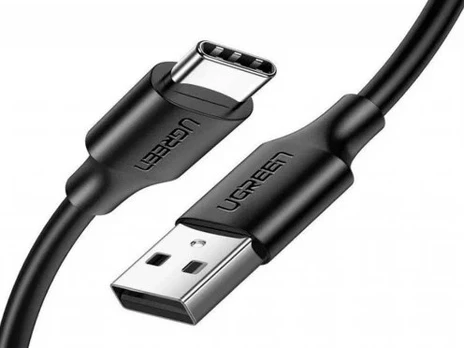 USB Kabelis Ugreen - USB Type C kabelis 3A 2m juodas (60118)