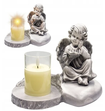 Febreze Decortrend gipsinė antkapinė figūrėlė žvakė Led 3xaaa