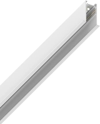 Įleidžiamas magnetinis bėgelis EGO, baltas, 2m, 320465