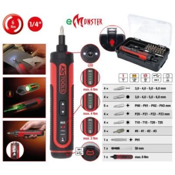 Grąžtas (akumuliatorinis) KS TOOLS 515.3600