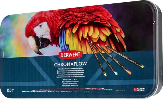 Derwent Chromaflow pencil 150stk tin
