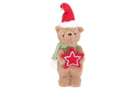 Kalėdinė figūrėlė Meškiukas Tedis
