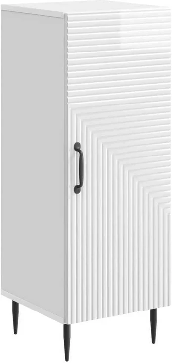 Kabalas Itin blizgi balta 33 x 34,5 x 89,5 cm Apdirbta mediena