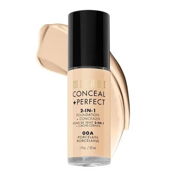 Milani makiažo pagrindas „Conceal + Perfect 00A Porcelain“