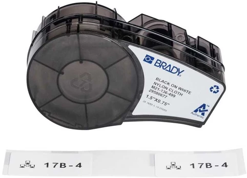 Brady Nylon cloth labels for M210 and M211 Portable Label