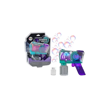 Lean Toys Bubble Gun Light Violetinė