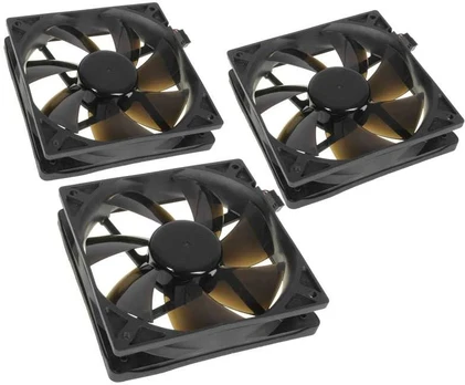 Noiseblocker BlackSilent Pro Fan PLPS – 120 mm PWM, 3 vnt.