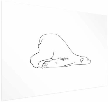 Artgeist Plakatas - Lazy Bear