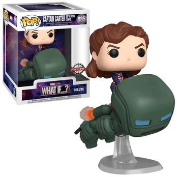 Funko POP! Marvel Deluxe Captain Carter Exclusive