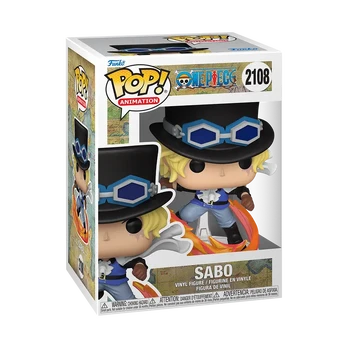 FUNKO POP! Vinilinė figūrėlė: One Piece - Sabo Attacking with Pipe