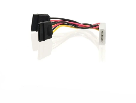 Maitinimo laidas 4World Molex-2xSata 15c