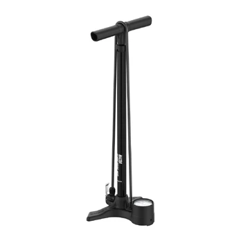 Lezyne Macro Floor Drive pastatoma pompa | ABS Flip Chuck | Black