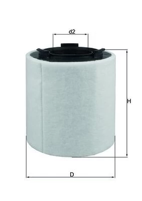 Oro filtras MAHLE LX2831