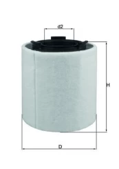 Oro filtras MAHLE LX2831 kaina