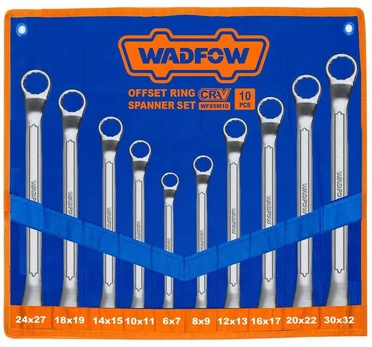 Wadfow Double-ended spanner set 10pcs
