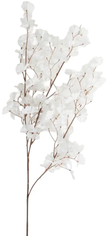 Dirbtinė šakelė, bambukas Homla Basic Junia, ruda sp./balta sp., 117 cm