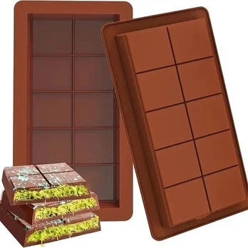 Silikoninė forma šokoladui gaminti