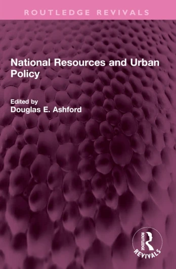 National Resources and Urban Policy