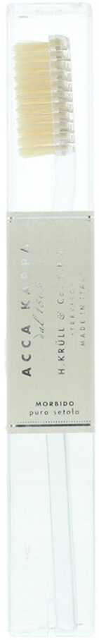 Acca Kappa, Soft Natural Bristles, Toothbrush