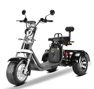 Elektrinis triratis motoroleris - čioperis RIDE-E CP-3.0 1000W