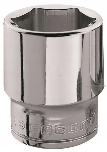 Facom J.17h 3/8" 6-kampė galvutė, 17 mm