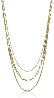 Marc Malone Triple Francesca Gold Necklace MCN24014G