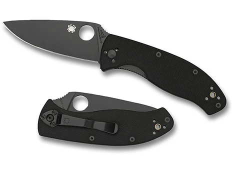 Kišeninis peilis Spyderco Tenacious C122B (juodas) .