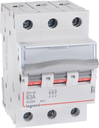 IZOLIUOJANTIS JUNGIKLIS LE-406467 TRIFAZIS 63 A LEGRAND