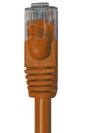 Goobay Kabelis LAN Patchcord CAT 6 U/UTP PŁASKI ruda 10m