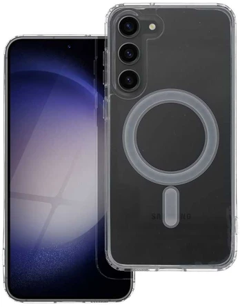 Dėklas Oem Clear Mag Cover case compatible with MagSafe for SAMSUNG S23 PLUS
