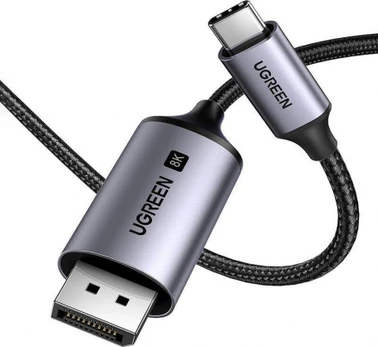 Kabelis Ugreen Kabelis USB-C do DisplayPort UGREEN 8K 2m 25158 (juoda)