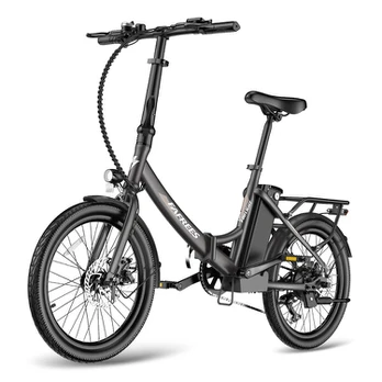 Elektrinis dviratis Fafrees F20 Light 20", juodas