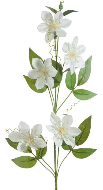 Dirbtinė gėlė Natu 393, kreminė, 85 cm