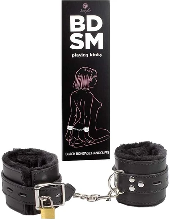 Raiščiai riešams SECRETPLAY BLACK BONDAGE
