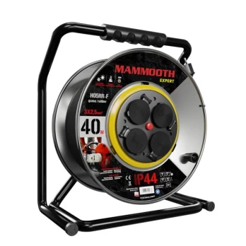 MAMMOOTH Prailgintuvas su rite, 40m, 3x2,5mm, EXT/DE/5RR3X2.5/40M4E