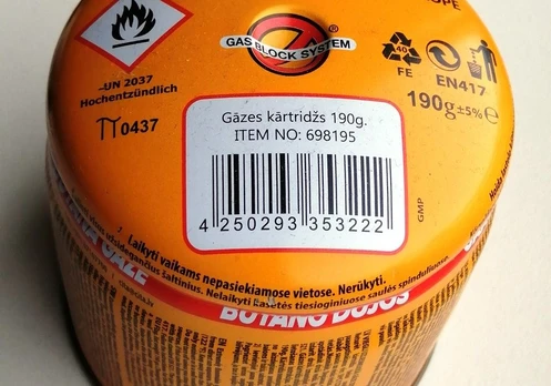 Butano dujos TRIMAX, 190 g