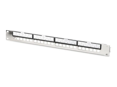 DIGITUS Patch Panel geschirmt 24-Port 19" blank