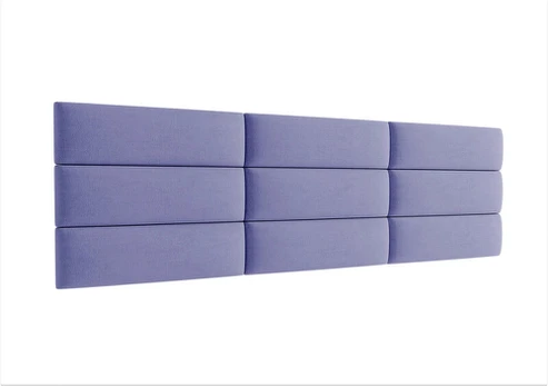 Minkšta sienos plokštė Ravio 2248, 60x15 cm, violetinė