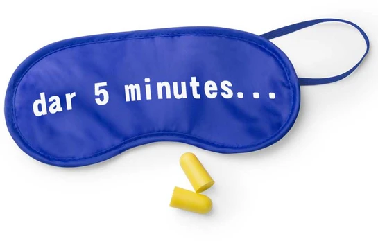Miego kaukė "Dar 5 minutes..."