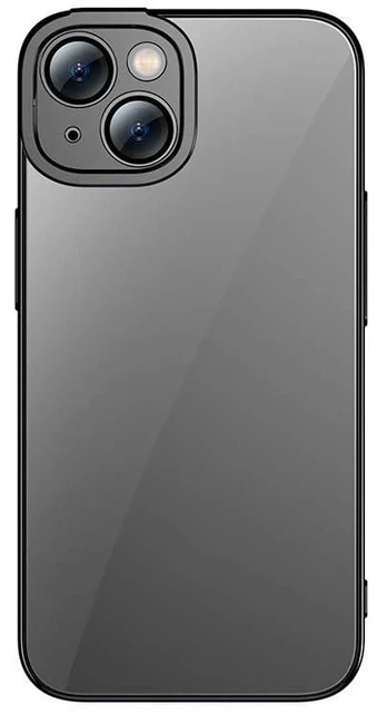 Dėklas Baseus iPhone 14 Plus Black with Glass