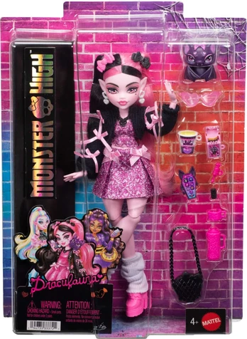 Mattel MONSTER HIGH lėlė Drakulaura (JHK29)