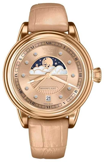 Laikrodis AVIATOR Douglas Moonflight Diamonds Edition V.1.33.2.383.4