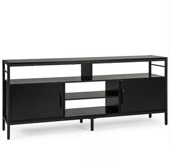 TV staliukas TV spintelė juoda