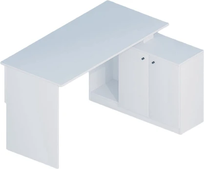 Stalas Kalune Design Basak Calisma Masasi, baltas
