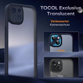 TOCOL iPhone 15 dėklas