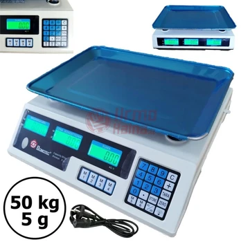 Virtuvinės svarstyklės Prekybinės svarstyklės 5011A 50 kg - 5 g